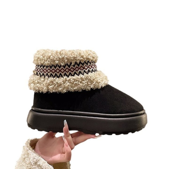 Damer bekväma inneskor med fluffigt foder och trendiga accenter Eva Jonsson-Eva Jonsson