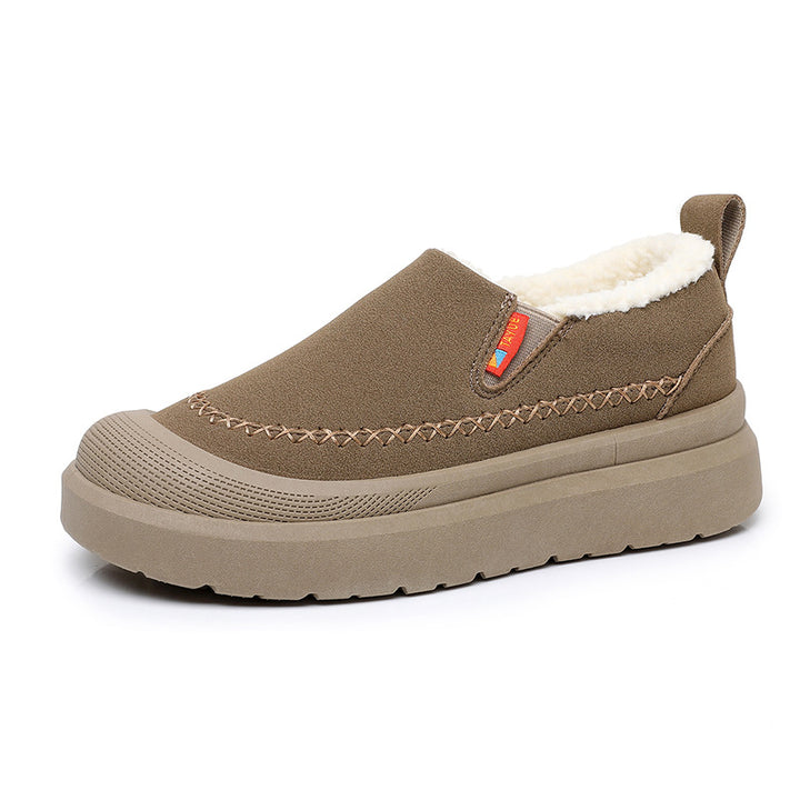 Damer bekväma och varma Slip-On inneskor med fluffig foder Mirla-Eva Jonsson