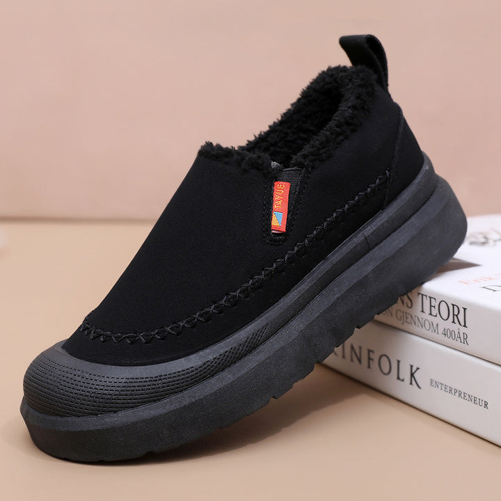 Damer bekväma och varma Slip-On inneskor med fluffig foder Mirla-Eva Jonsson
