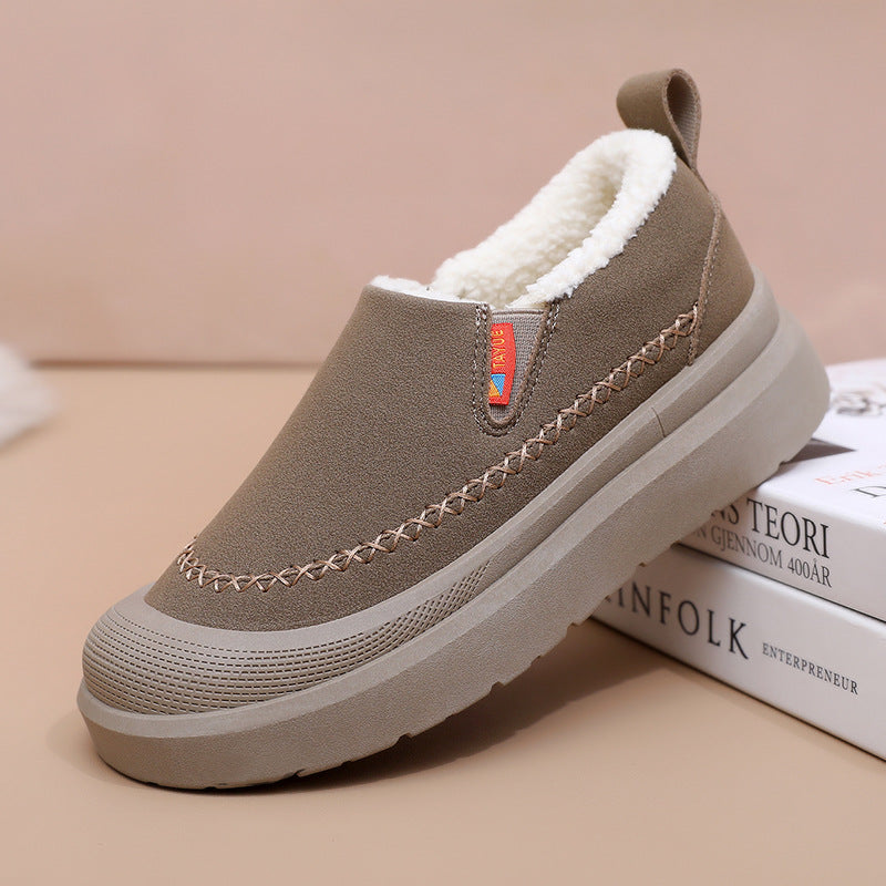 Damer bekväma och varma Slip-On inneskor med fluffig foder Mirla-Eva Jonsson
