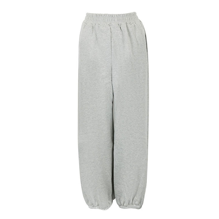 Damer bekväma sweatpants med elastiskt midjeband och avslappnad passform Mirla-Eva Jonsson
