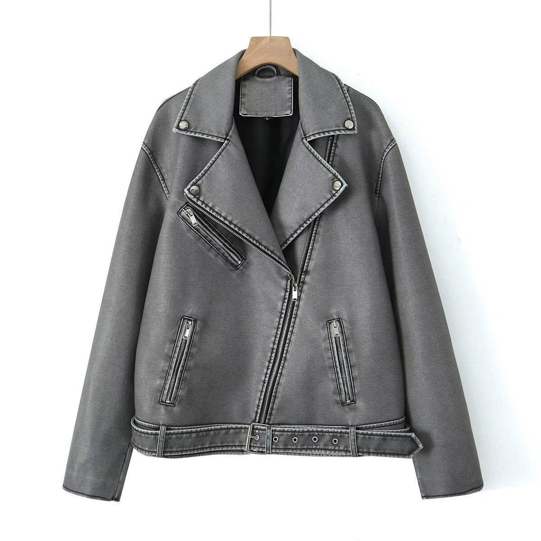 Damer bikerjacka i vintage-stil Mirla-Eva Jonsson