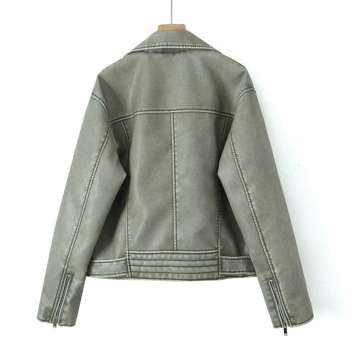 Damer bikerjacka i vintage-stil Mirla-Eva Jonsson