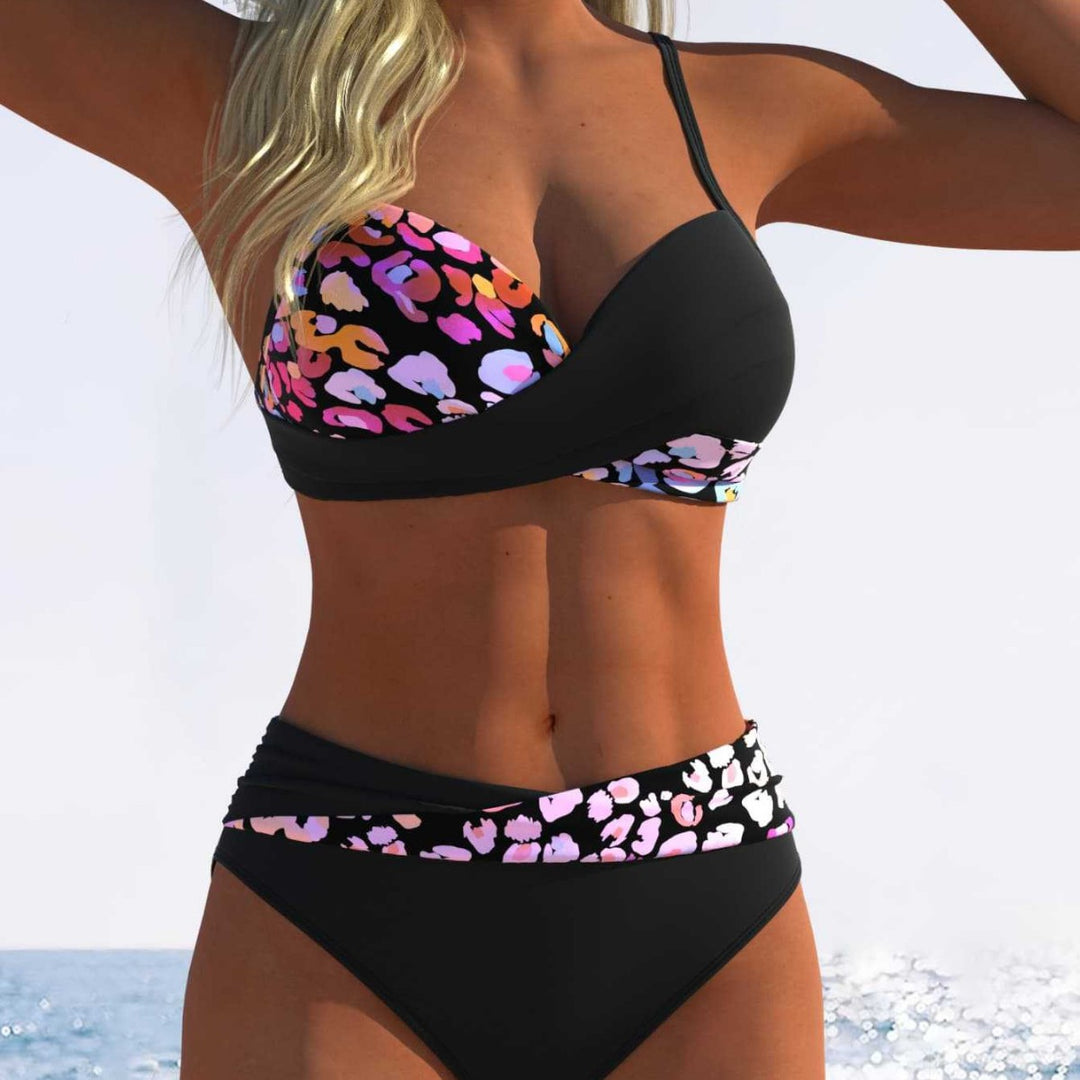 Damer bikini med vadderad överdel och hög midja Mirla-Eva Jonsson