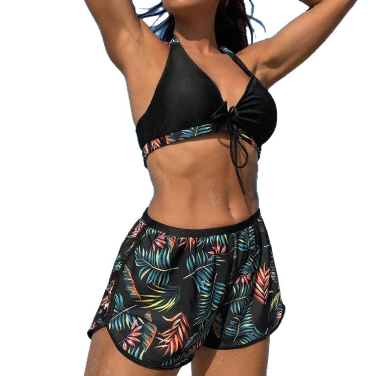 Damer bikini-set med justerbara axelremmar och floral-print Mirla-Eva Jonsson