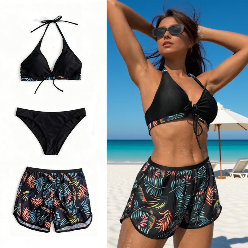 Damer bikini-set med justerbara axelremmar och floral-print Mirla-Eva Jonsson