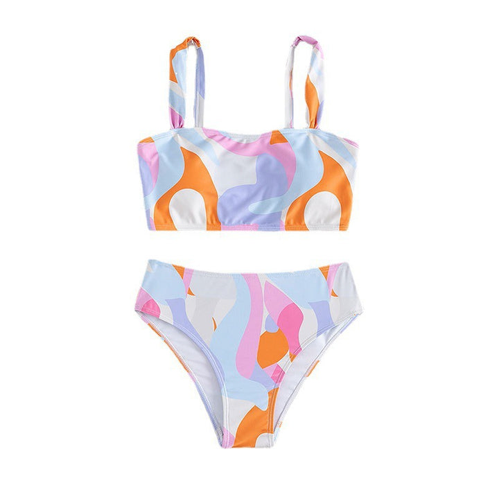 Damer bikini-set med modern geometrisk design Mirla-Eva Jonsson
