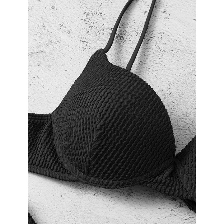 Damer bikiniset med vadderat topp och hög benöppning Mirla-Eva Jonsson