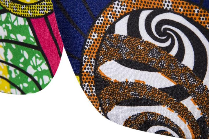 Damer blazer i kreativ afrikansk design med eleganta detaljer Eva Jonsson-Eva Jonsson