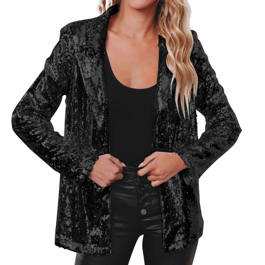Damer blazer med paljettdetaljer Eva Jonsson-Eva Jonsson