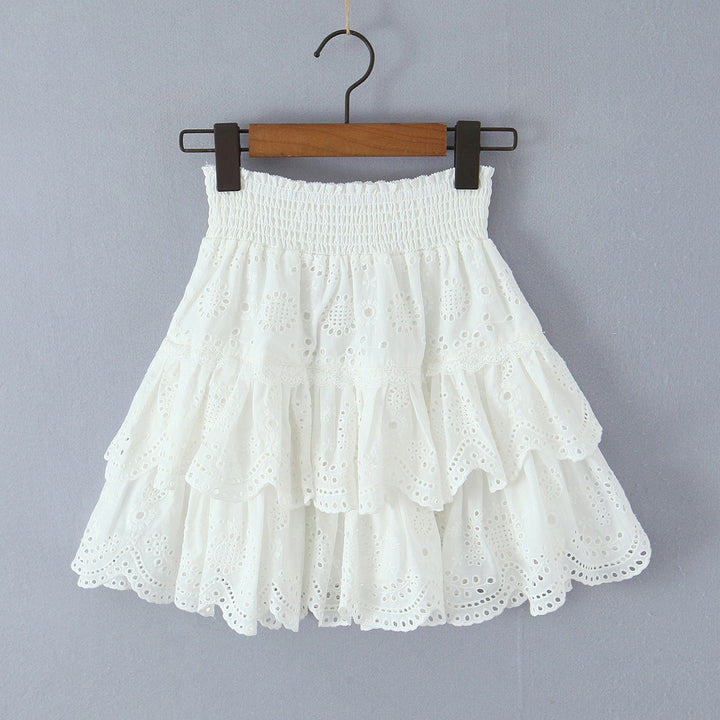Damer bomulls ruffshorts Mirla-Eva Jonsson