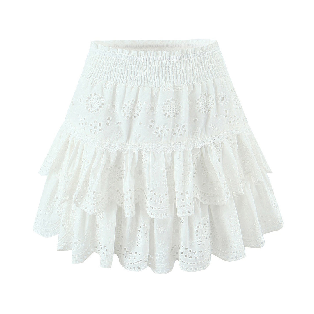 Damer bomulls ruffshorts Mirla-Eva Jonsson