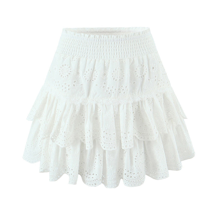 Damer bomulls ruffshorts Mirla-Eva Jonsson