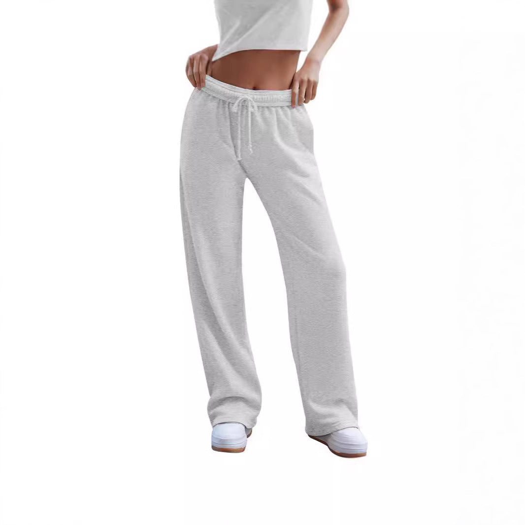 Damer bred sport-joggingbyxor med justerbar dragsko Mirla-Eva Jonsson