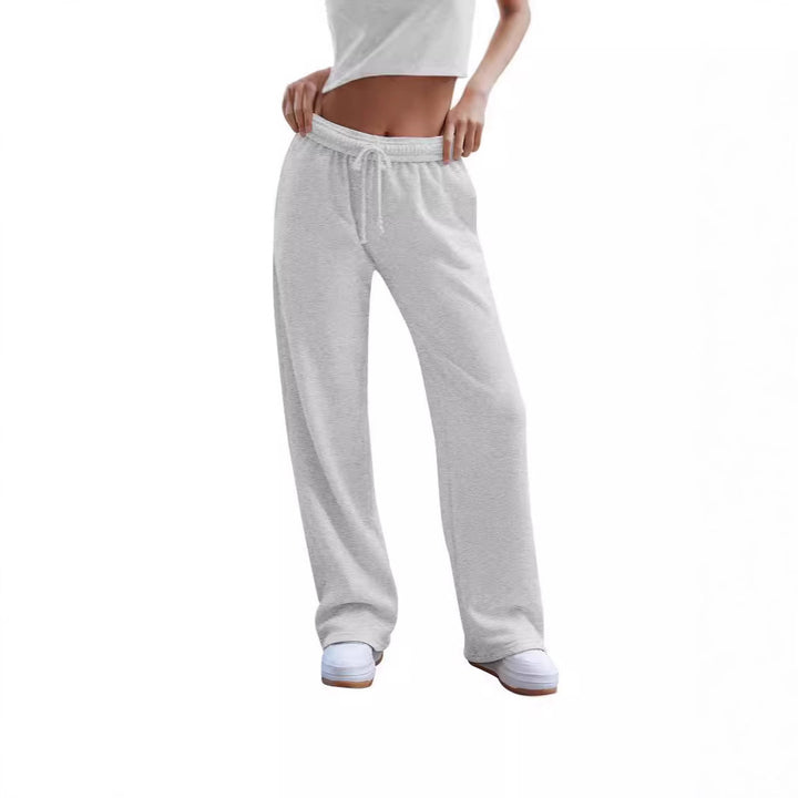 Damer bred sport-joggingbyxor med justerbar dragsko Mirla-Eva Jonsson