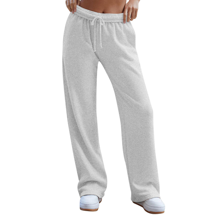 Damer bred sport-joggingbyxor med justerbar dragsko Mirla-Eva Jonsson