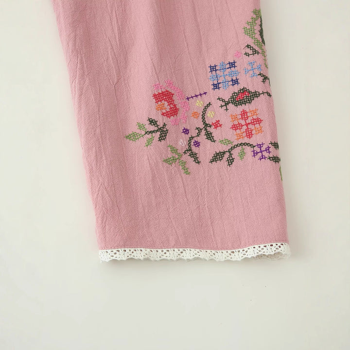 Damer broderad kimonojacka Mirla-Eva Jonsson