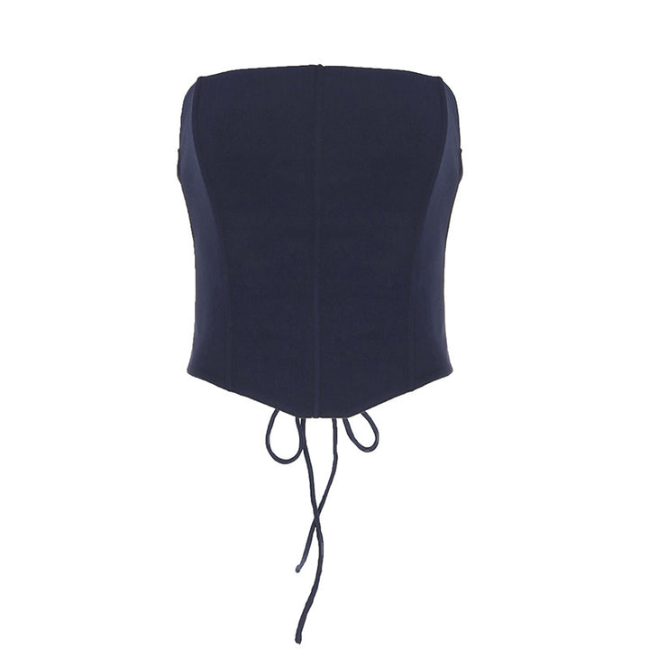 Damer bustier med djurmönster och figursydd design Mirla-Eva Jonsson