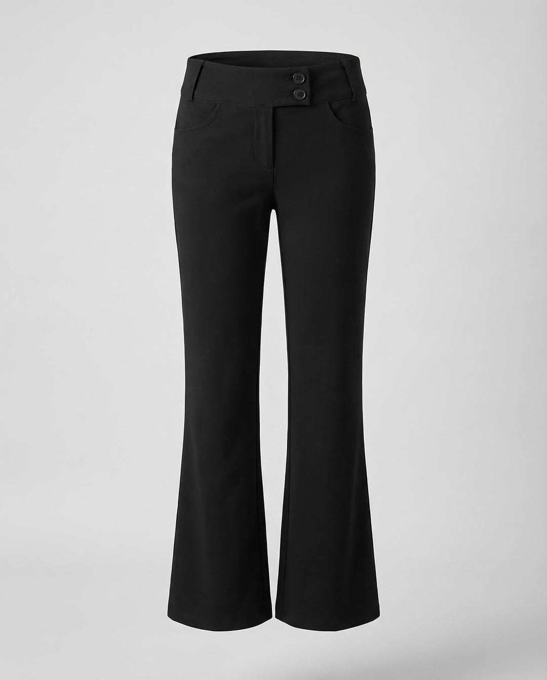 Damer byxdress Stretch-Ponte dubbelknapp midja-Eva Jonsson