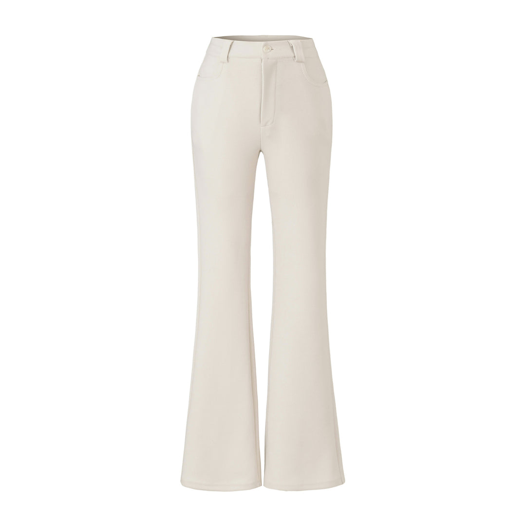 Damer byxdress Stretch-Ponte dubbelknapp midja-Eva Jonsson
