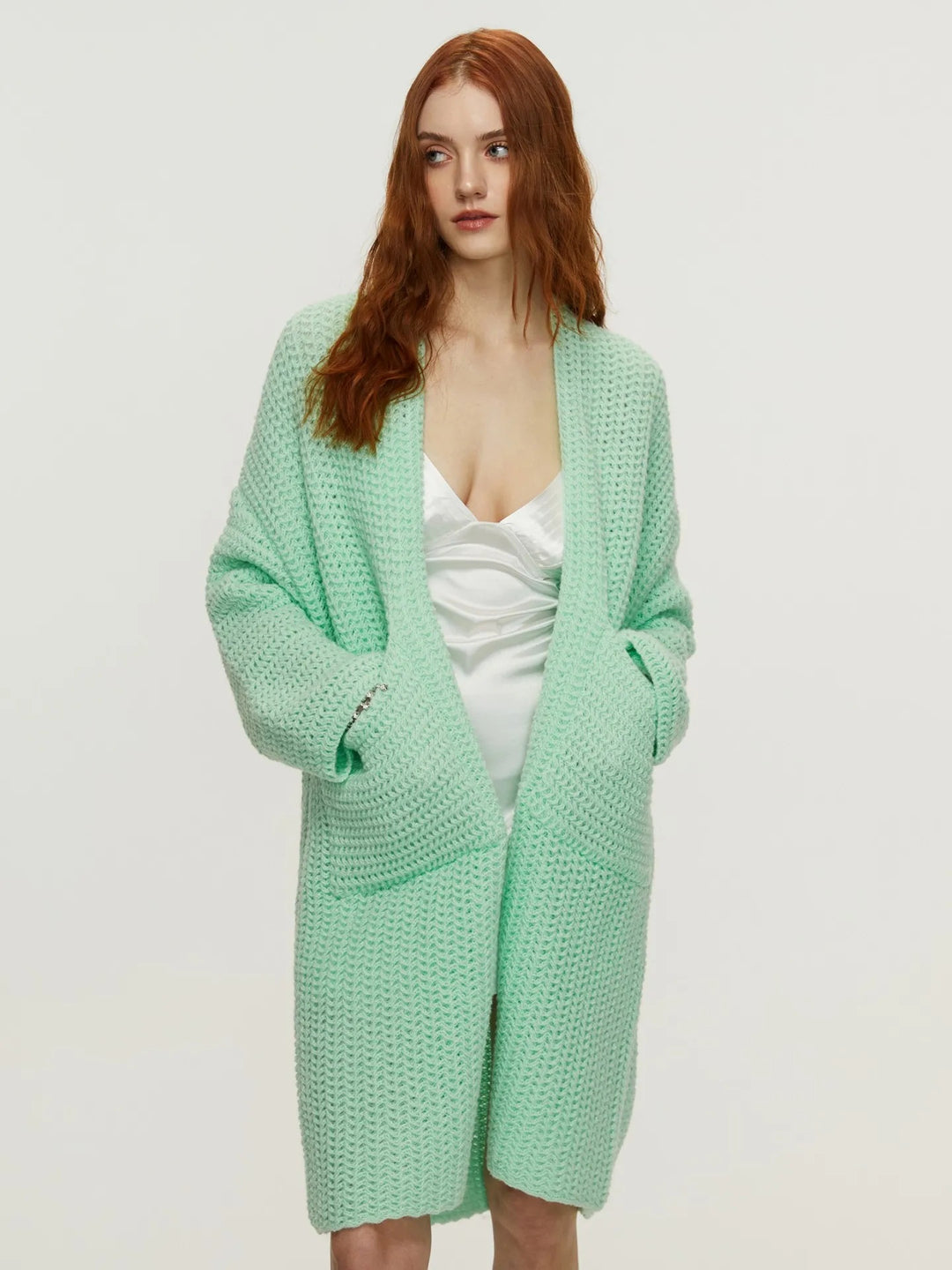 Damer cardigan med fickor Eva Jonsson-Eva Jonsson