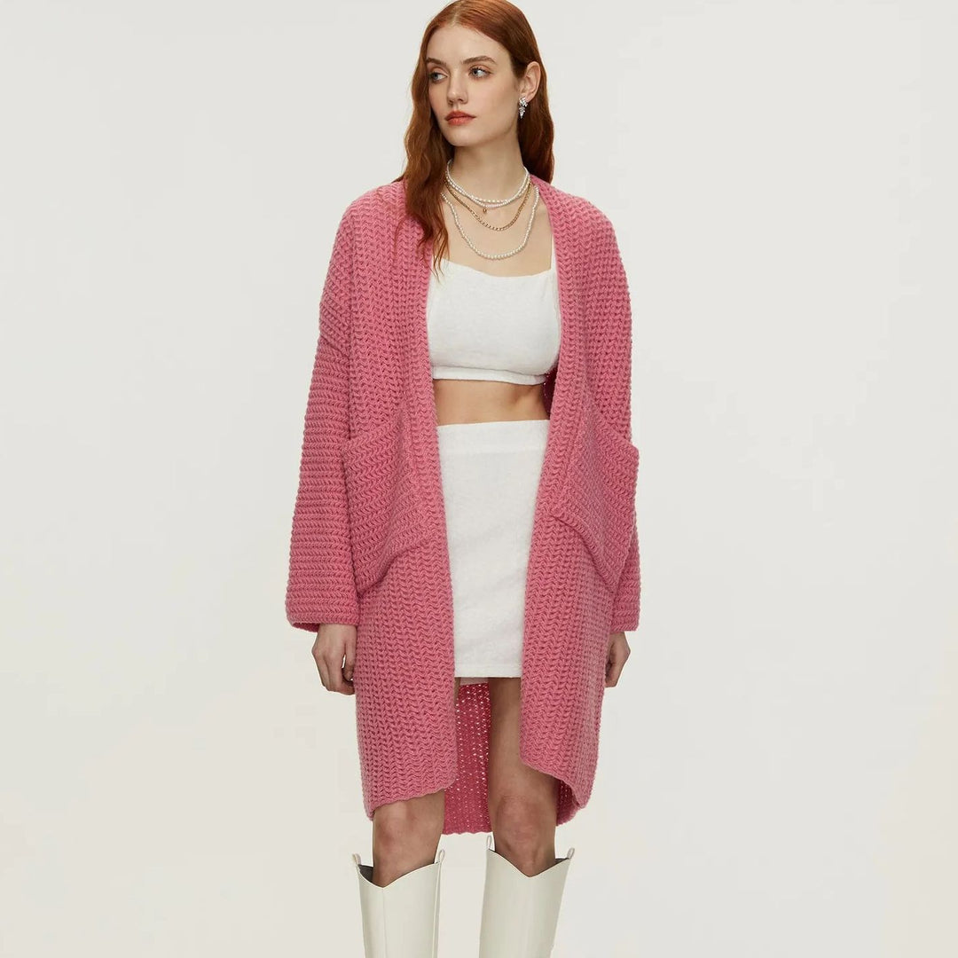 Damer cardigan med fickor Eva Jonsson-Eva Jonsson