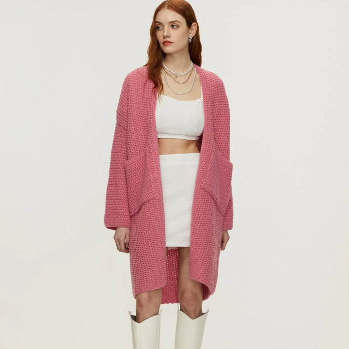 Damer cardigan med fickor Eva Jonsson-Eva Jonsson