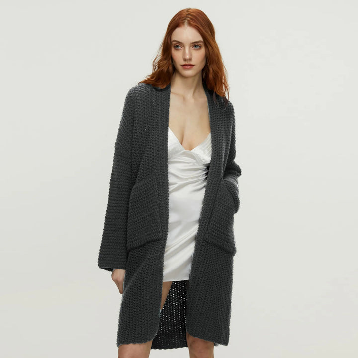 Damer cardigan med fickor Eva Jonsson-Eva Jonsson
