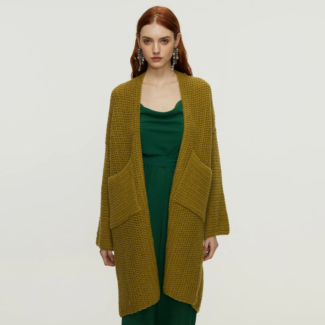 Damer cardigan med fickor Eva Jonsson-Eva Jonsson