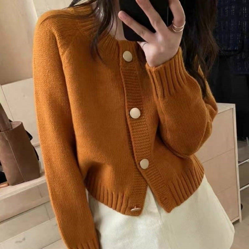 Damer cardigan med knappliknader och avslappnad passform Mirla-Eva Jonsson