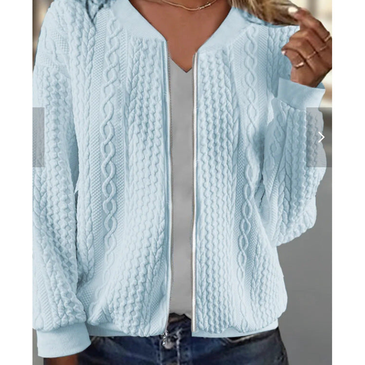 Damer cardigan med modern kabelstickningsmönster och elegant snitt Eva Jonsson-Eva Jonsson