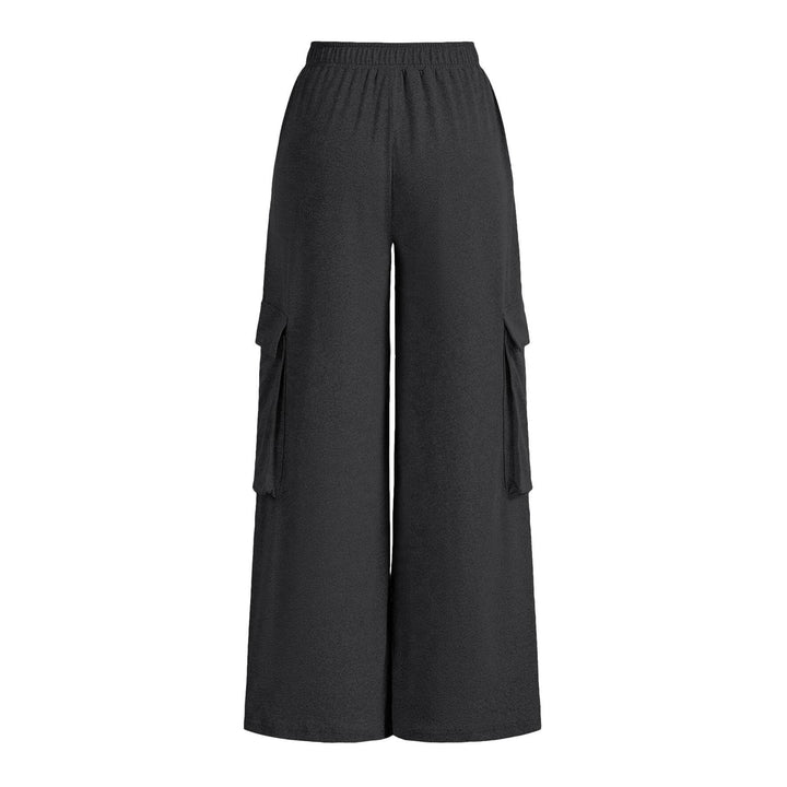 Damer cargo-byxor i palazzo-stil Mirla-Eva Jonsson