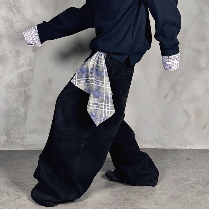 Damer casual cargo jeans med lös passform och beprövad design Mirla-Eva Jonsson