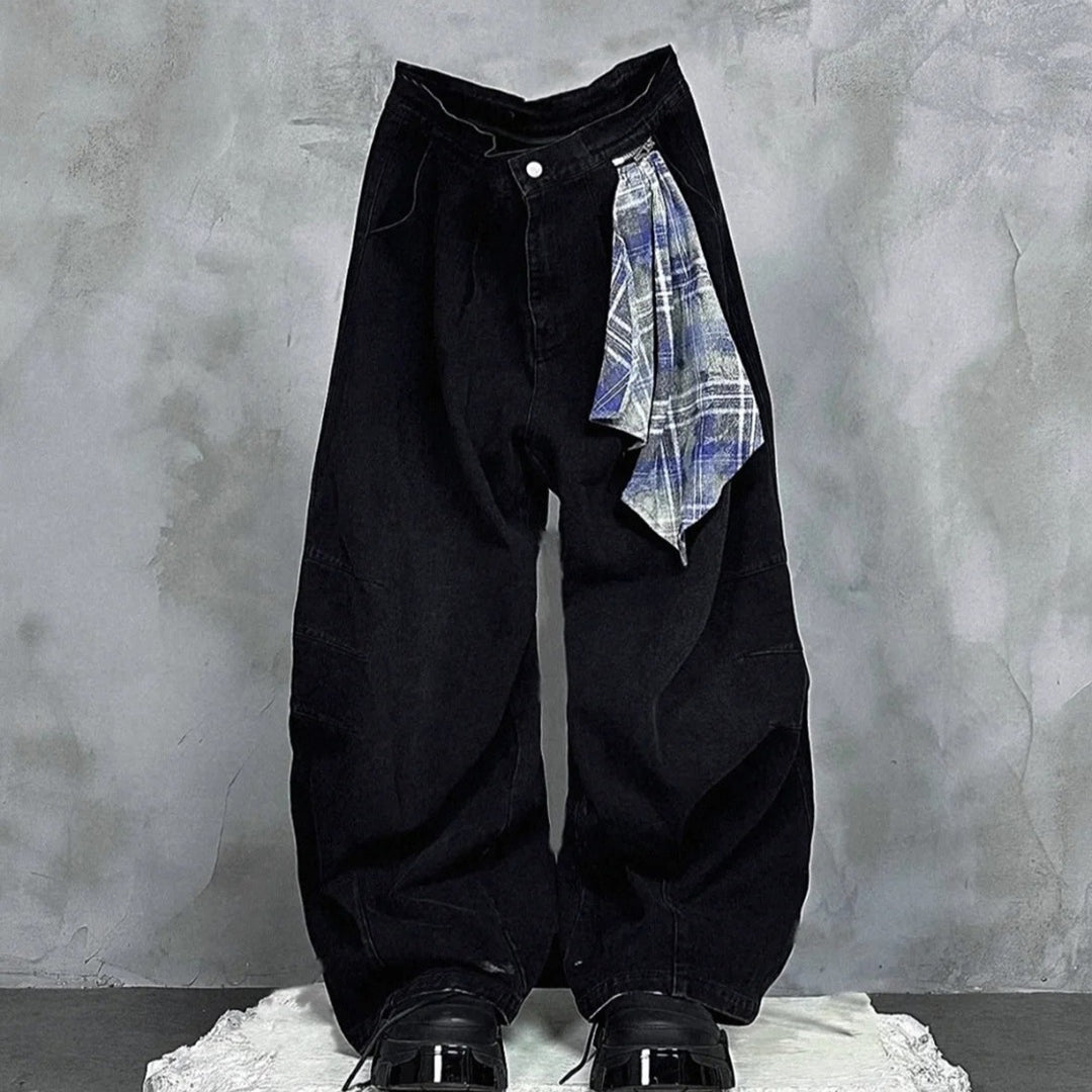 Damer casual cargo jeans med lös passform och beprövad design Mirla-Eva Jonsson