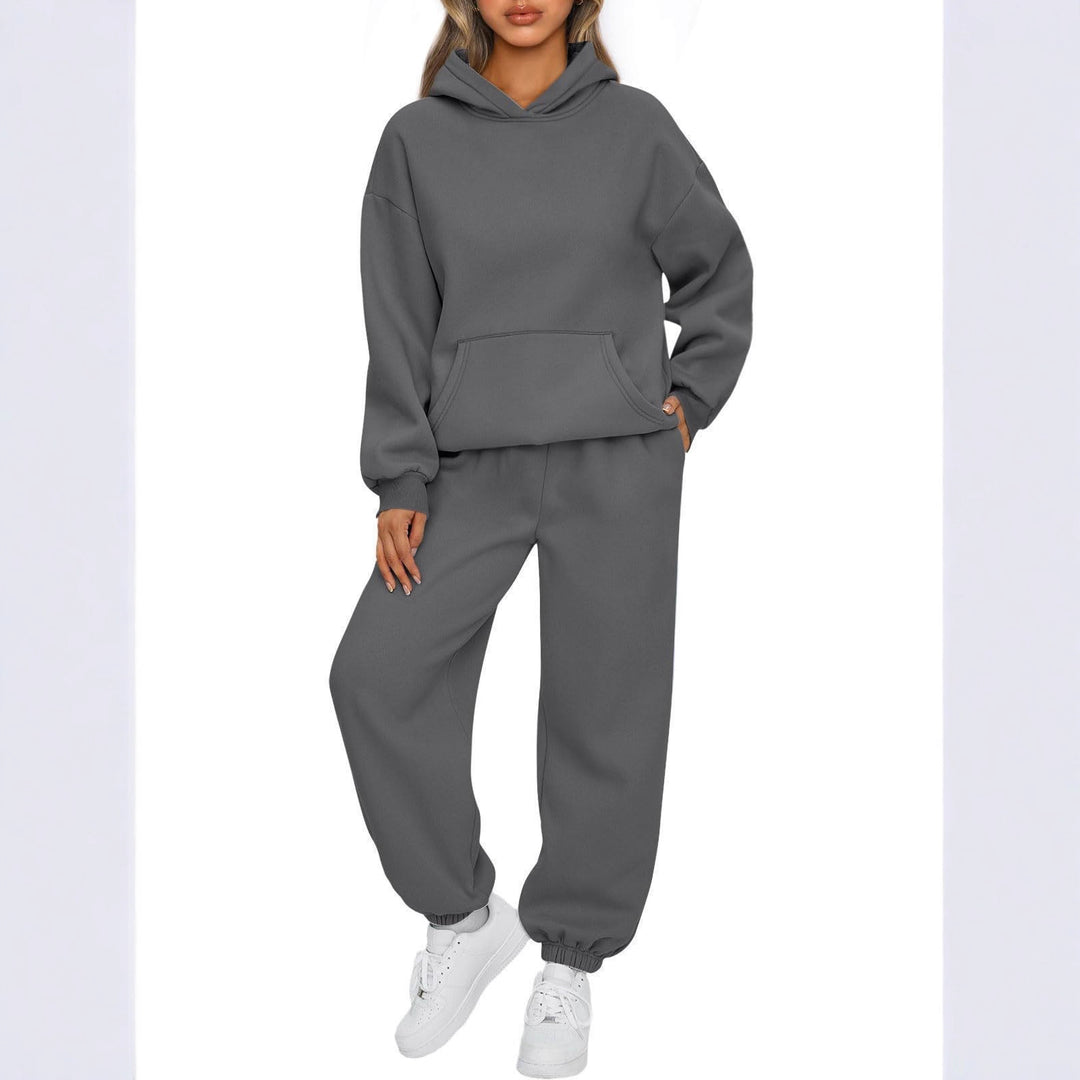 Damer casual hoodie och jogger set med hög bärkomfort Mirla-Eva Jonsson