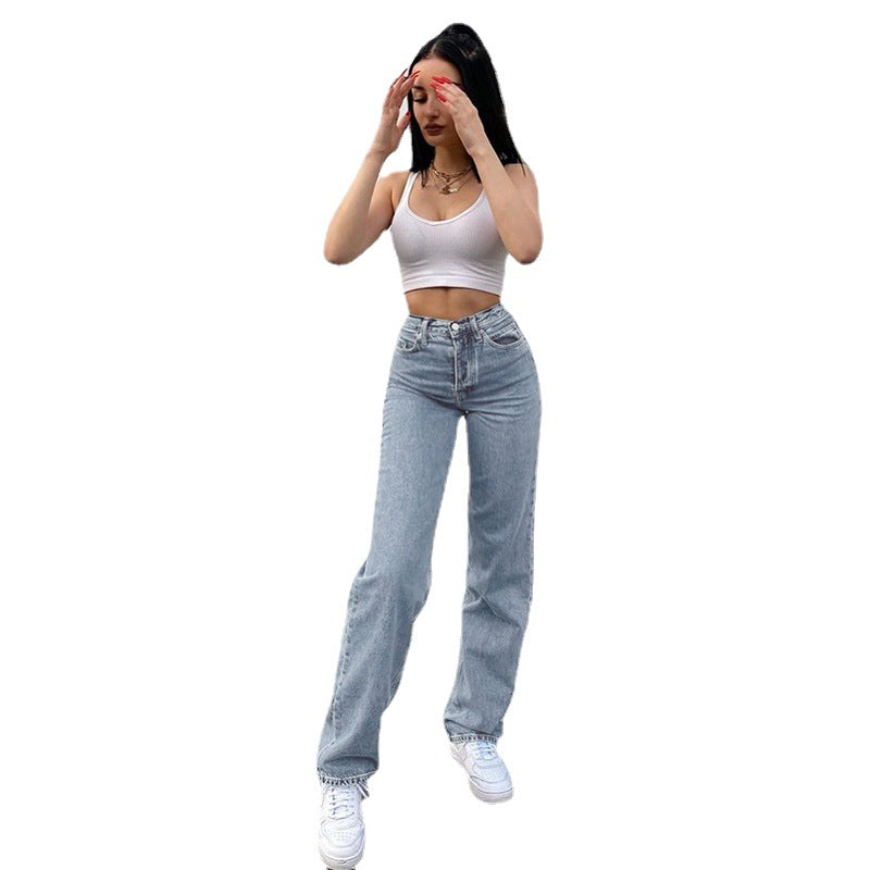 Damer casual mom-jeans Mirla-Eva Jonsson