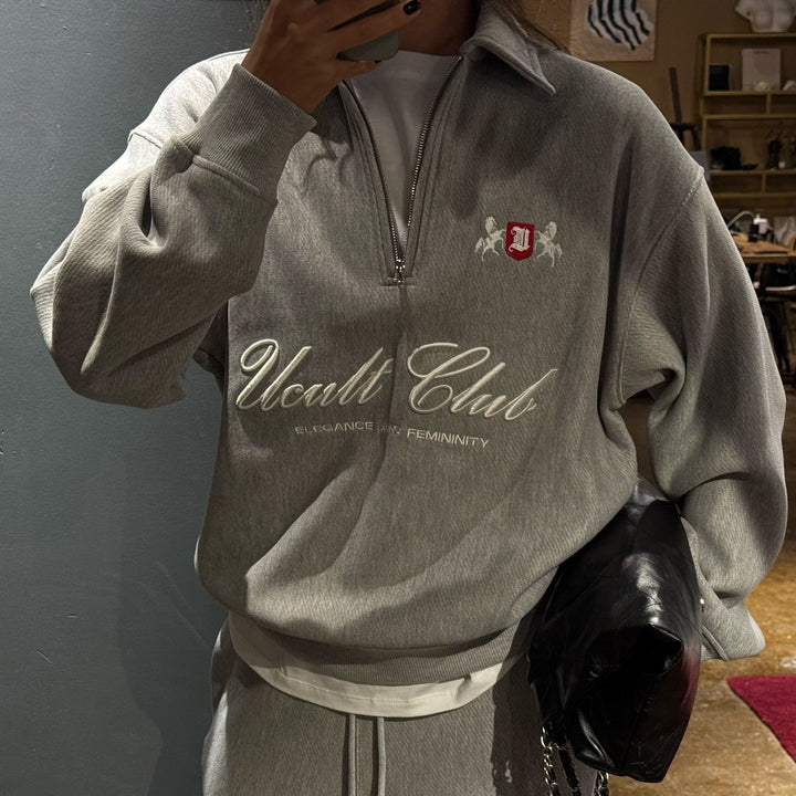 Damer casual polo tröja med elegant logotyp Mirla-Eva Jonsson