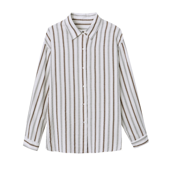 Damer casual randig blus Mirla-Eva Jonsson