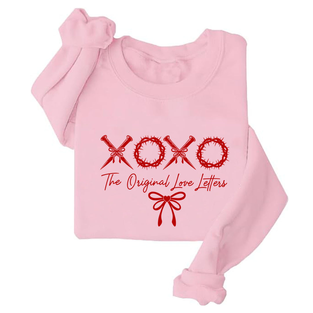 Damer casual tröja med unik lettering och mjukt material Mirla-Eva Jonsson