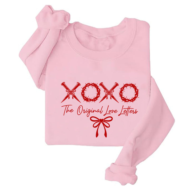 Damer casual tröja med unik lettering och mjukt material Mirla-Eva Jonsson