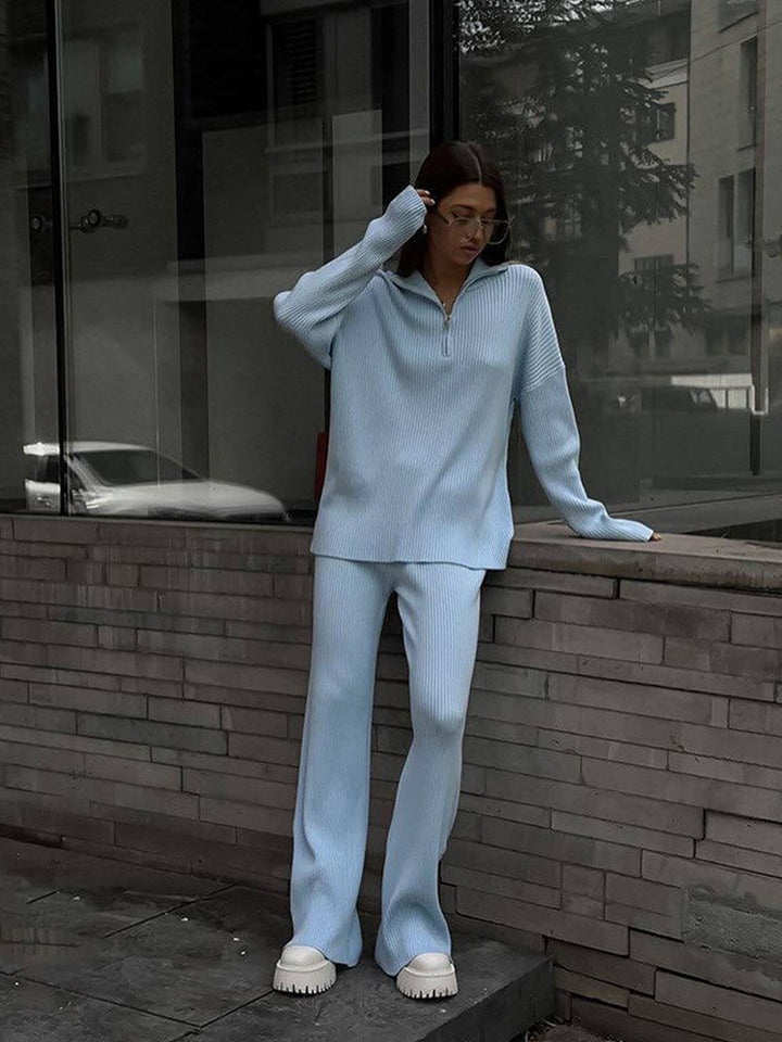 Damer casual tröja och löst sittande byxor set Eva Jonsson-Eva Jonsson