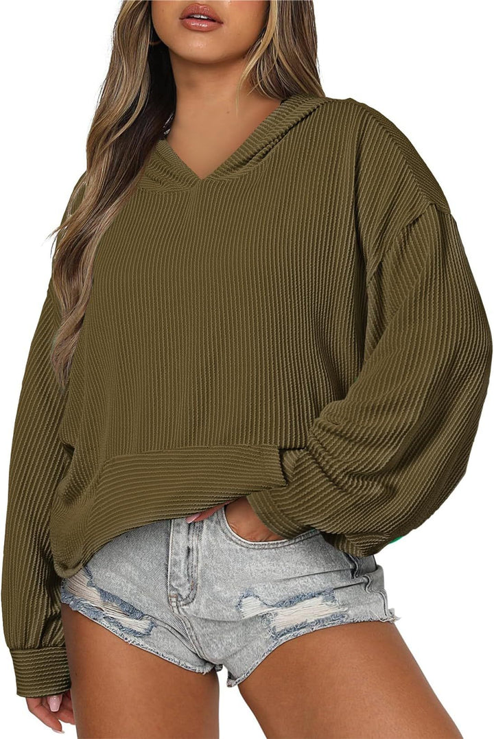 Damer casual våffeltröja Mirla-Eva Jonsson