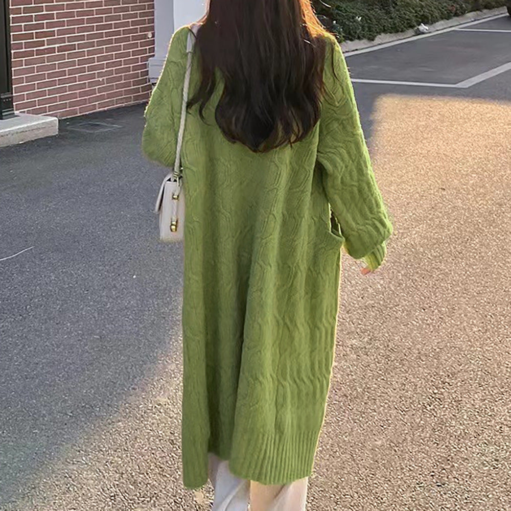 Damer chunky stickad cardigan Mirla-Eva Jonsson