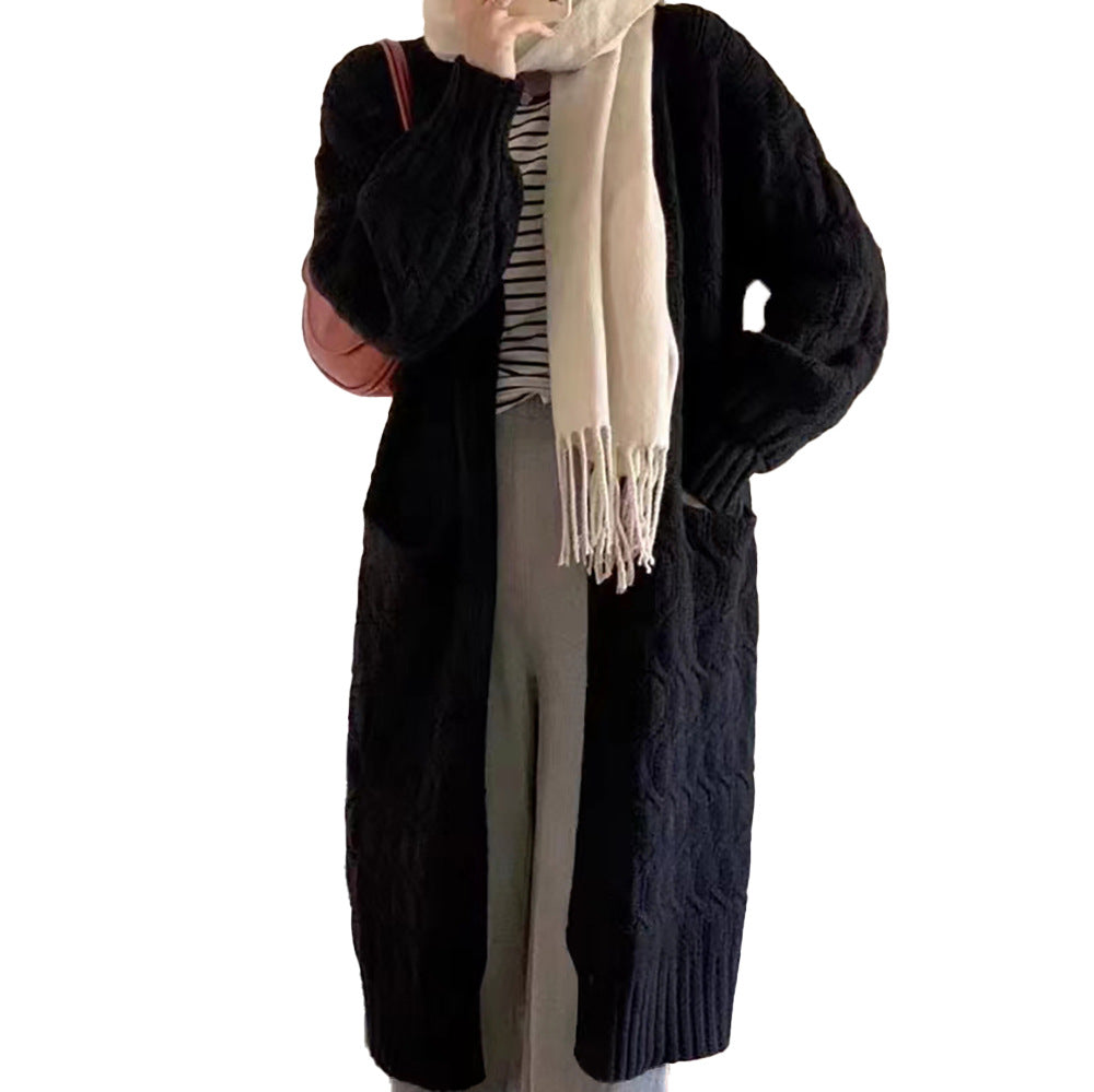 Damer chunky stickad cardigan Mirla-Eva Jonsson