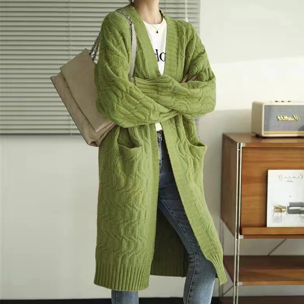 Damer chunky stickad cardigan Mirla-Eva Jonsson