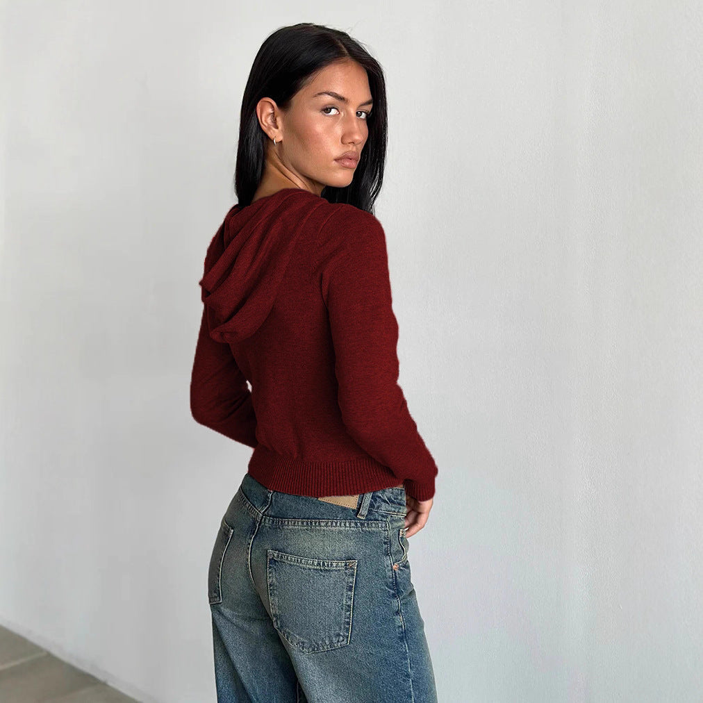 Damer cropped Hoodie Mirla-Eva Jonsson