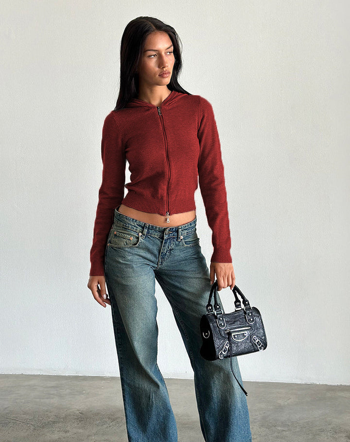 Damer cropped Hoodie Mirla-Eva Jonsson