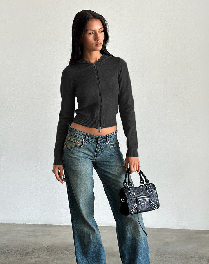 Damer cropped Hoodie Mirla-Eva Jonsson