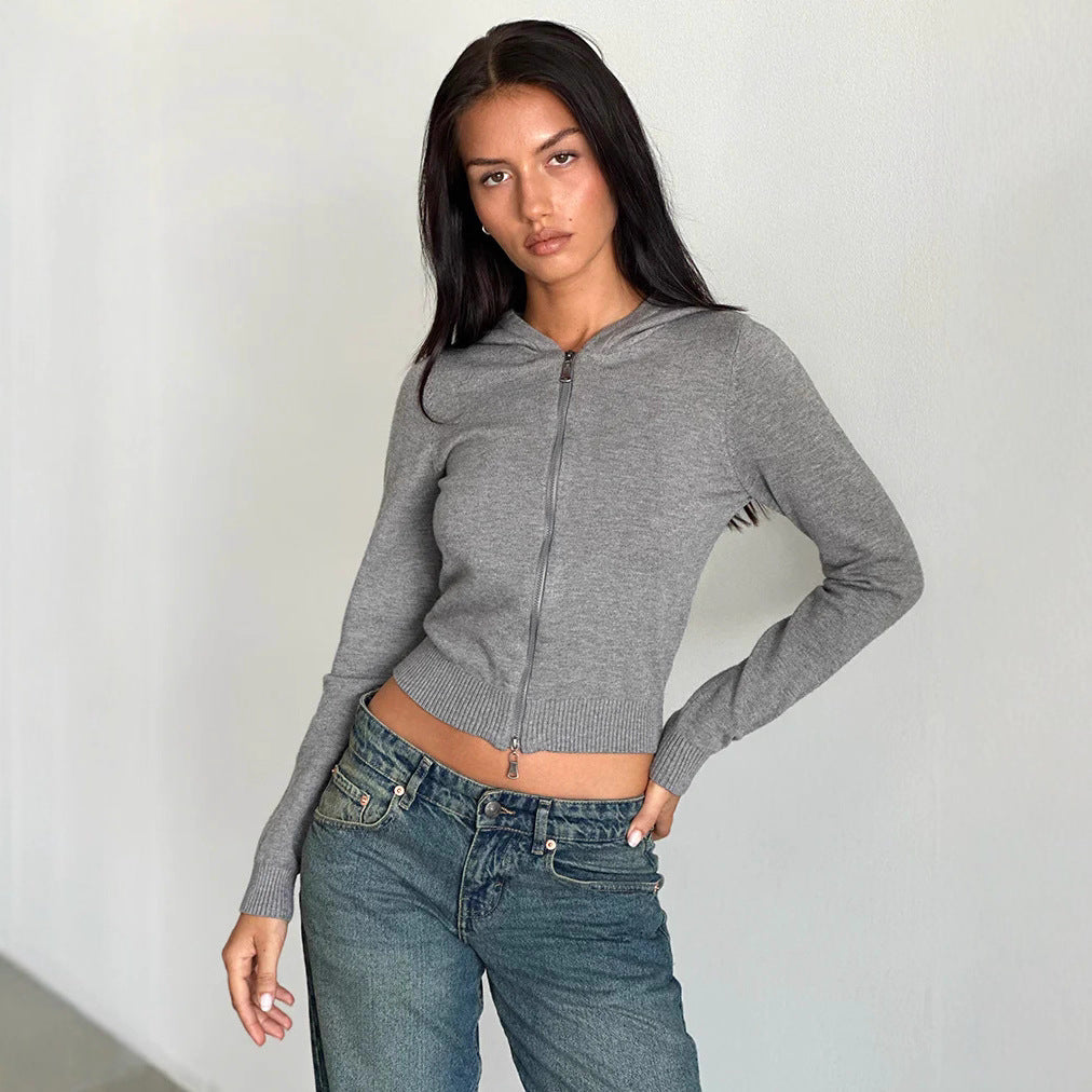 Damer cropped Hoodie Mirla-Eva Jonsson