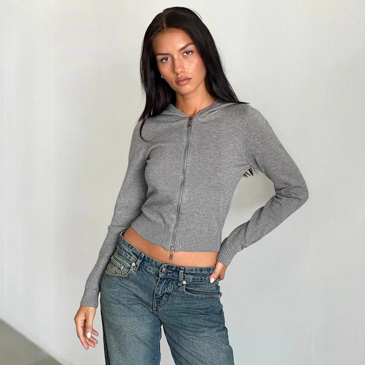 Damer cropped Hoodie Mirla-Eva Jonsson
